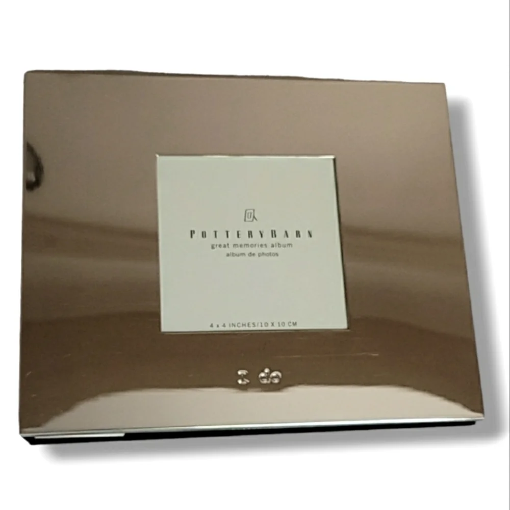 Pottery Barn Silver Plated Great Memories 